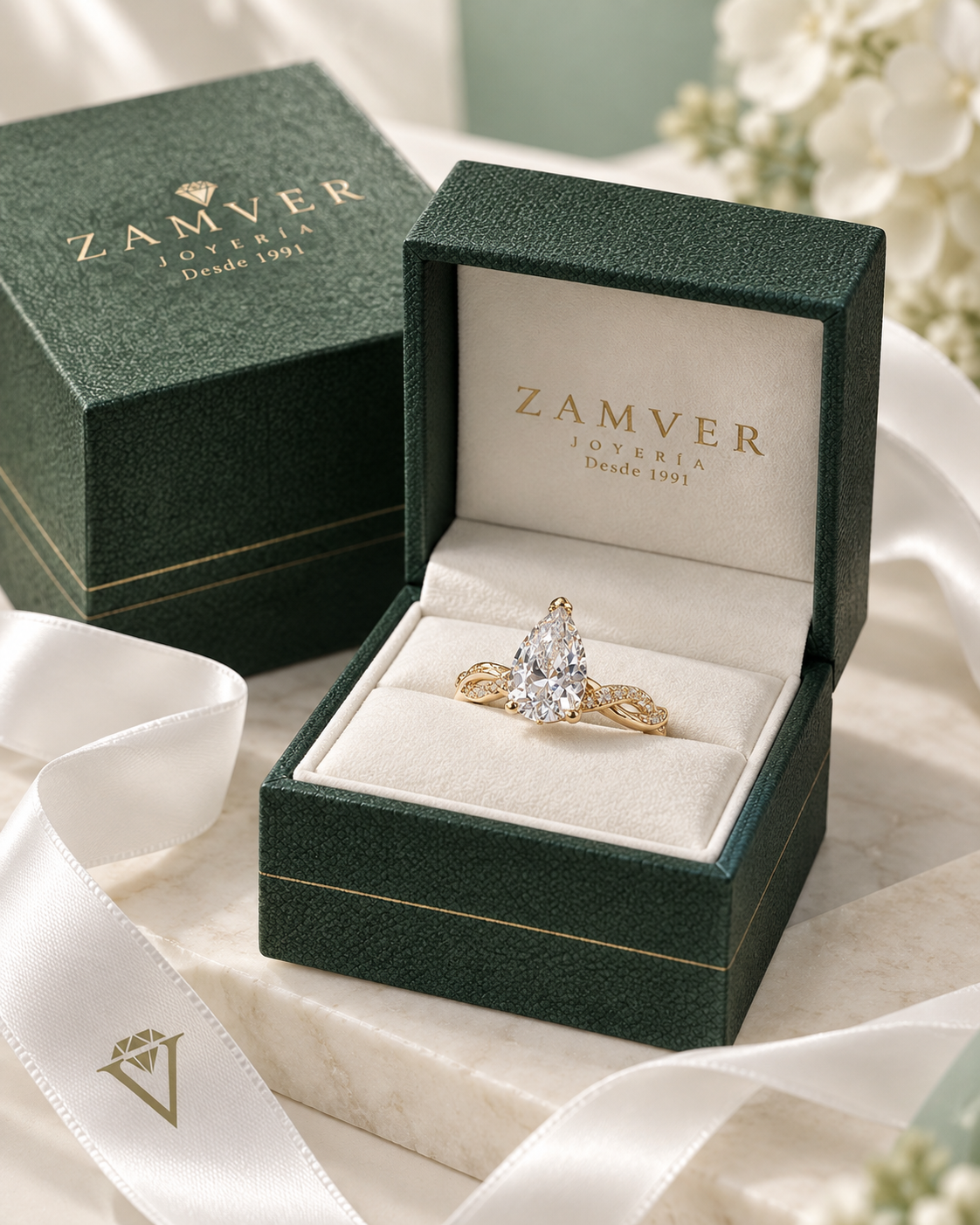 Anillo de compromiso Zamver